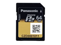 Thẻ nhớ micro P2 Panasonic 64GB AJ-P2M064BG
