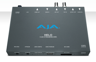 AJA HELO - Thiết bị Live Streaming và ghi hình HD