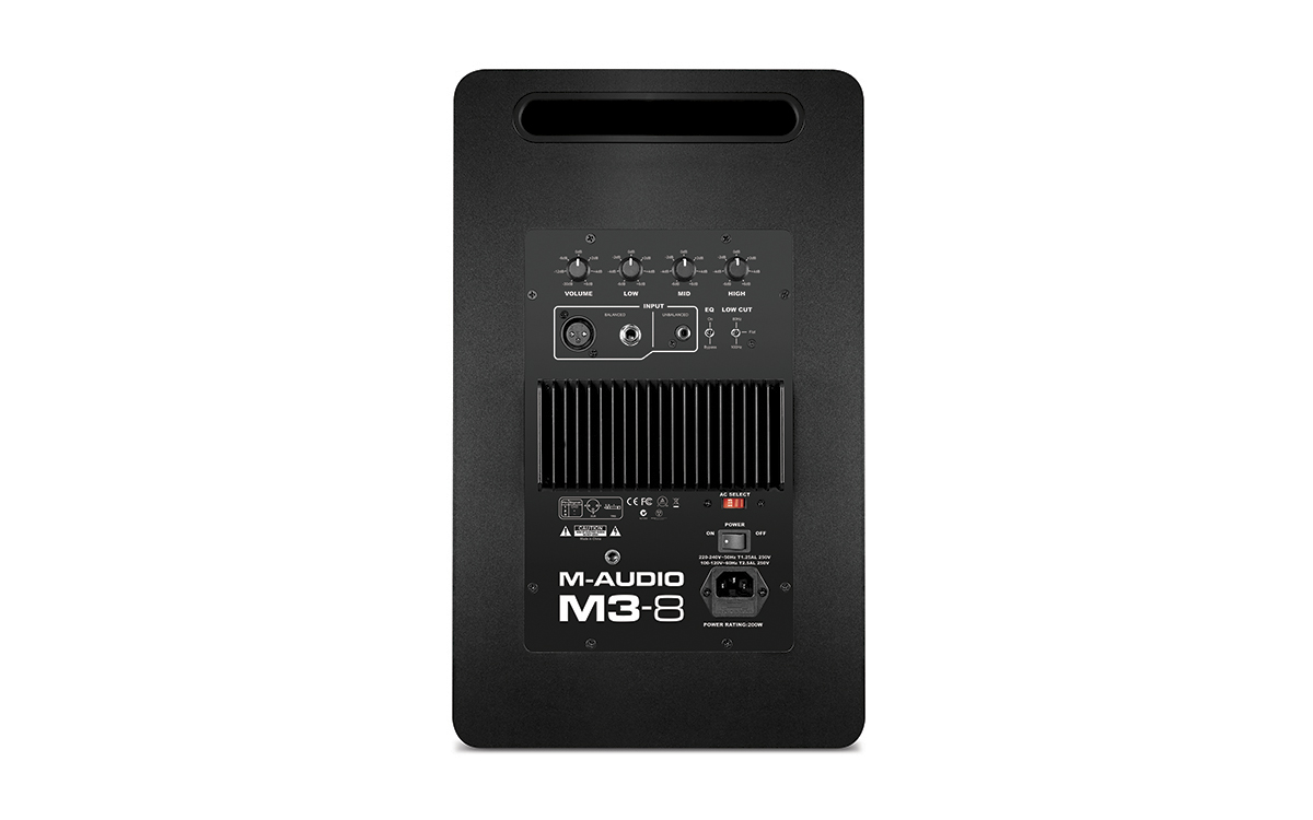 M3-8 Three-Way Active Studio Monitor